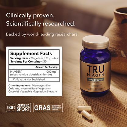 Tru Niagen® Pro 1,000mg